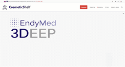 Desktop Screenshot of cosmeticshelf.com